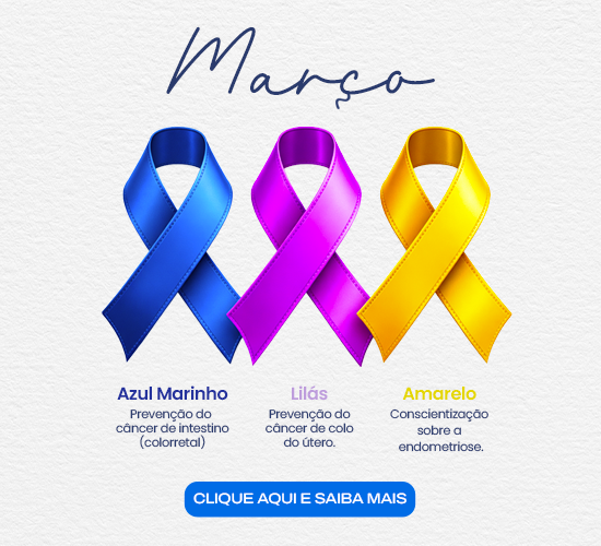 Março Lilás, Azul marinho e amarelo