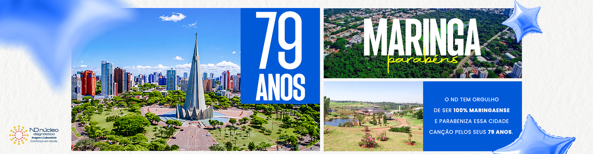 parabéns maringá 79 anos
